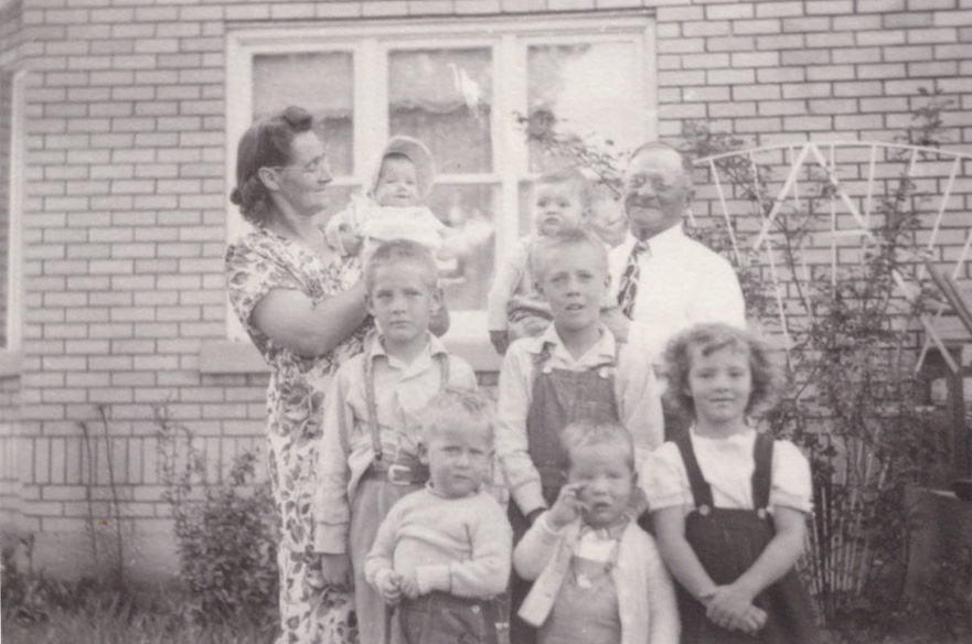 Grandma and Grandpa Finlinson